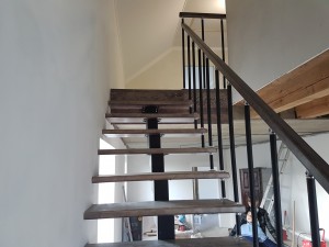 Ограждение лестницы в доме