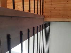 Варианты крепления подвесных лестниц