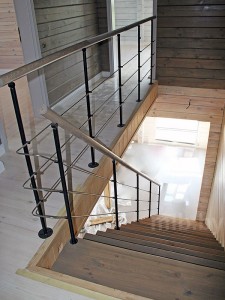Модульная лестница Моно, 20 ступеней. Коттедж