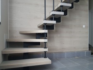 Лестница Квадро для дома в Марьиной Горке