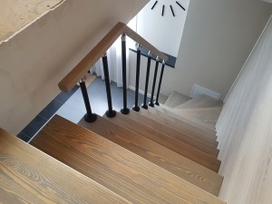 Лестница Квадро для дома в Марьиной Горке