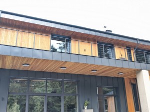 Тросовое ограждение открытой террасы в д. Слободчина