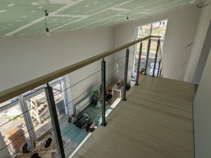 Изготовление лестницы с тросовым ограждением в Смолевичах