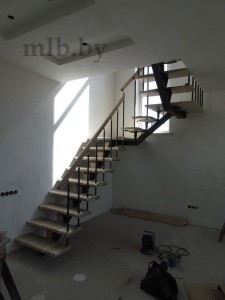 Проектирование лестницы Моно для коттеджа