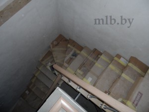 Необычная лестница для дома в Ошмянах