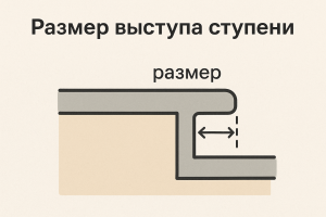 Что такое размер выступа? 
