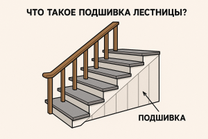 Что такое подшивка лестницы?