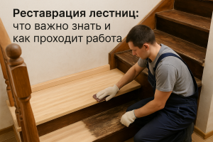 Реставрация лестниц: что важно знать и как проходит работа