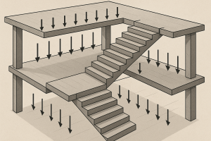 Лестница и перекрытия