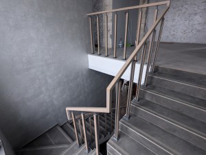 Установка ограждения с комбинированными стойками с накладками из дуба в агрогородке Новоселье Установка ограждения с комбинированными стойками с накладками из дуба в агрогородке Новоселье