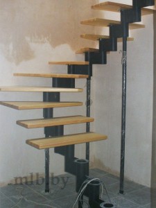 Проект лестницы в Ратомке