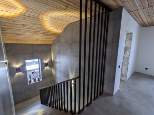 Установка ограждения Рамка с поручнем из дуба по ул. Подкова, Колодищи