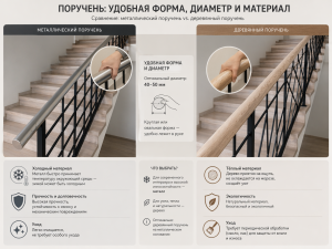 Поручень для лестницы