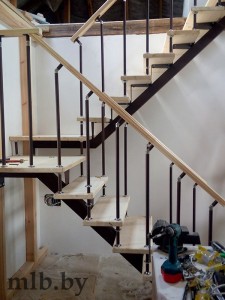 Цельносварная лестница для дома