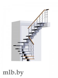 Проект с размерами модульной лестницы