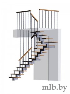 3D-проект лестницы в п. Капличи