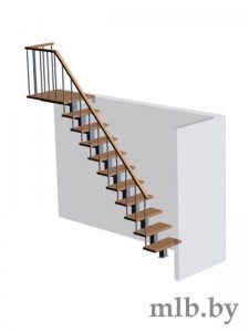 3D-проект лестницы в доме